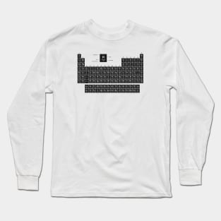 Periodic Table of Elements Long Sleeve T-Shirt